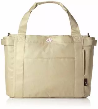 легкая сумка-тоут SN средние карманы 3460 бежевый [Rootote] водоотталкивающий