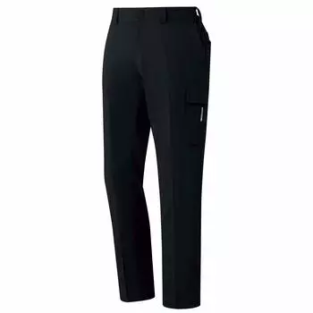 Легкая талия Work Cargo Single Item Sweat VE629C Black LL [Midori Anzen] Брюки, Одежда, Штаны, (Без пояса), Унисекс, Антистатический, Эластичный, Впитывающий, чёрный