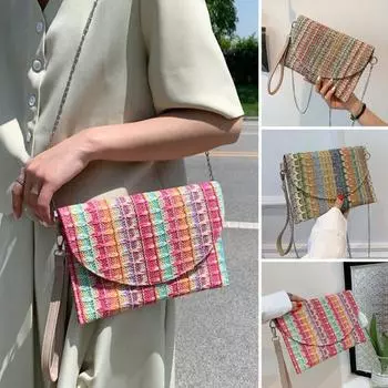 Легкая текстурированная сумка для хранения телефона разноцветный