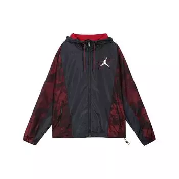 Легкая тканая куртка с капюшоном Jordan Legacy AJ6 Мужская верхняя одежда Gym-Red DD5234-010 M