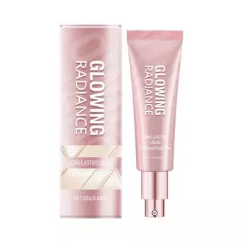 Легкая тональная сыворотка на водной основе с консилером Легкая стойкая основа Длительный уход за кожей Тональная основа A One Size