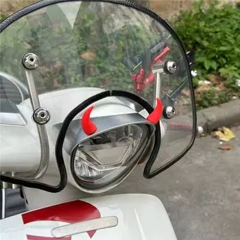 Легкая водонепроницаемая наклейка с длительным сроком службы, привлекающая внимание наклейка в виде рога дьявола в подарок