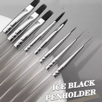 Легкая высокополимерная простая в использовании кисть для нейл-арта, проволочная щетка для маникюрного магазина D