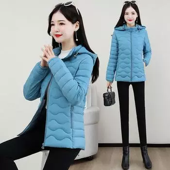 Легкая женская короткая хлопковая куртка, облегающая и теплая хлопковая куртка, вестернизированная осенне-зимняя хлопковая куртка, новое универсальное пальто XXXXXXL