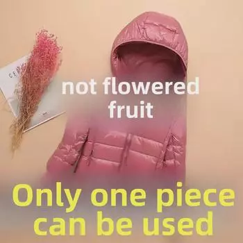 Легкая женская куртка-пуховик с капюшоном — облегающий крой, короткий фасон, воротник-стойка, корейский модный тренд. 3XL [140-155 lbs]