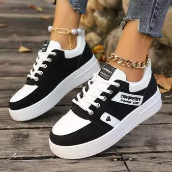 Легкая женская повседневная спортивная обувь 36 чёрный