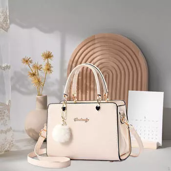 Легкая женская сумка через плечо, сумка со съемным и регулируемым ремнем, дорожная бежевый