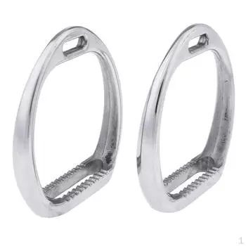 Легкие алюминиевые седла для верховой езды для верховой езды, противоскользящие протекторы фиолетовый