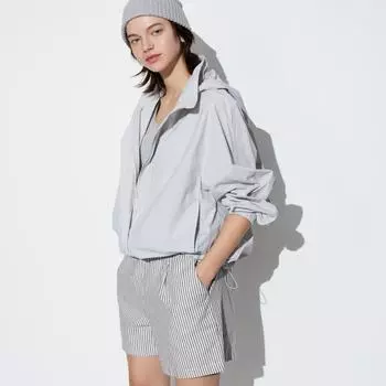 ЛЕГКИЕ БРЮКИ UNIQLO ИЗ ХЛОПКА В ПОЛОСКУ