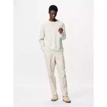 Легкие брюки Uniqlo из льняной смеси