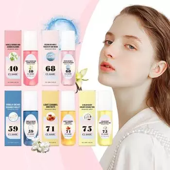 Легкие духи для тела с ароматом жасмина, свежие и нежные, легкие духи для тела с ароматом жасмина и травы, элегантные и свежие, духи для пребывания, 100 мл One Size синий