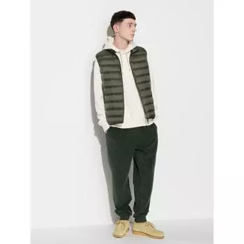 Легкие флисовые брюки-джоггеры Uniqlo 05 GRAY/MEN XS