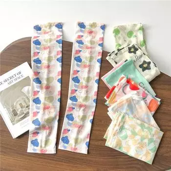 Легкие и дышащие рукава для льда для женщин, летние новые солнцезащитные рукава для езды на велосипеде, вождения, работы, защиты от солнца, защита рук one size