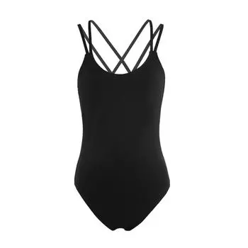 Легкие и изящные балетные купальники для элегантности с бретельками крест-накрест на спине, одежда для танцев в балетной одежде