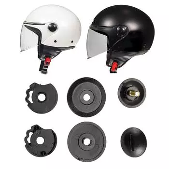 Легкие и удобные шлемы. Регулировка крепления к квадратному основанию и функциональное крепление к шлему. Пластиковое крепление для квадратного основания.