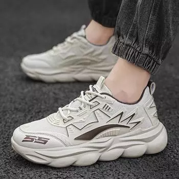 Легкие кроссовки, износостойкие, модные, повседневные, нескользящие, с мягкой подошвой, студенческие спортивные туфли для мужчин 39