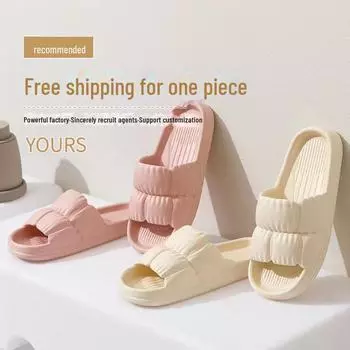 Легкие летние домашние сандалии Petal EVA - мягкие тапочки для ванной унисекс 42-43 серый