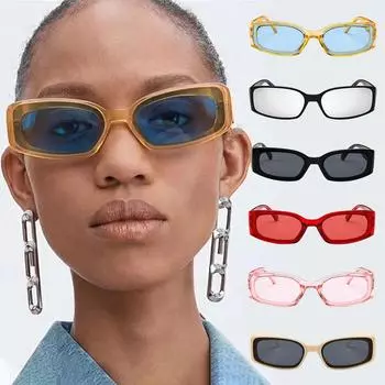 Легкие модные солнцезащитные очки унисекс с зеркальными поляризованными линзами чёрный