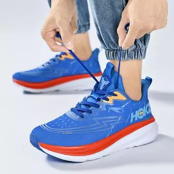 Легкие мужские кроссовки с амортизацией — дышащая сетка для фитнеса, отдыха, марафона и пар. 42