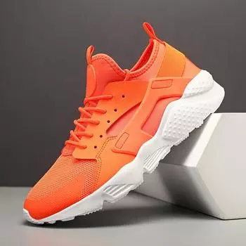 Легкие мужские спортивные туфли из плетеной сетки, импортная торговля, 47 ярдов, беговые качественные мужские туфли, кроссовки Jinjiang cold sticky 40 зелёный