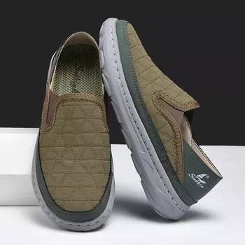 Легкие однопедальные туфли Tired Lazy Shoes для мужчин, для отдыха, спорта, повседневных путешествий 42 серый