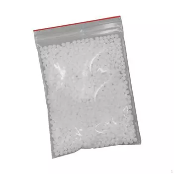 Легкие плавкие пластиковые гранулы для поделок и косплея White 100g