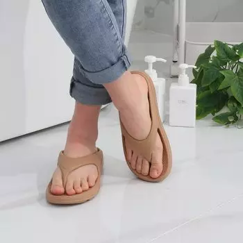 Легкие пляжные туфли Goosecret EVA Home Slides женские шлепанцы с мягкой подошвой модные повседневные шлепанцы для ванной комнаты удобная домашняя обувь 36(8.8 inch) чёрный