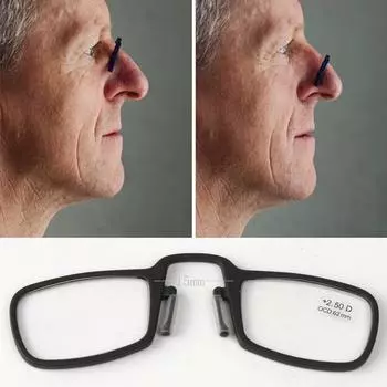 Легкие портативные очки для чтения в кошельке, карманные очки для чтения в чрезвычайных ситуациях + 1,0-+3,0 1