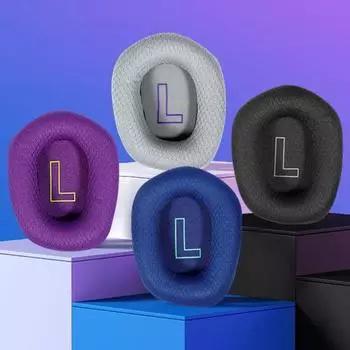 Легкие пылезащитные мягкие наушники чёрный