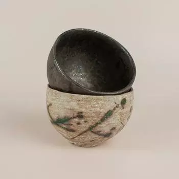 Легкие роскошные грубые керамические миски, термостойкие, современные простые наборы столовых приборов для дома, керамическая ретро-миска для рисовой лапши S