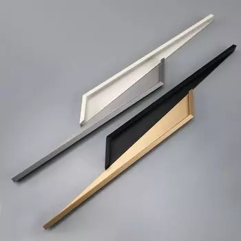 Легкие роскошные ручки для шкафов, удлиненные мебельные ручки, модные ручки для ящиков шкафов, домашняя страница Style 1