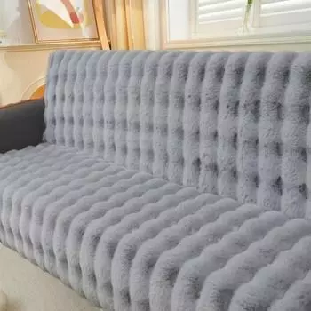 Легкие роскошные толстые плюшевые чехлы для диванов на 1/2/3/4 места, прочные чехлы для диванов в форме буквы L, защитные полотенца для диванов, коврики для скамеек, чехлы 70x70cm 1pcs