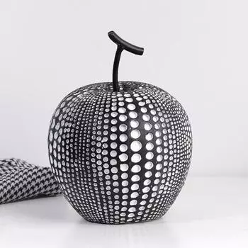 Легкие роскошные украшения в горошек с яблоками, современные минималистские дизайнерские произведения искусства, винный шкаф, кабинет, гостиная, мягкие украшения для дома