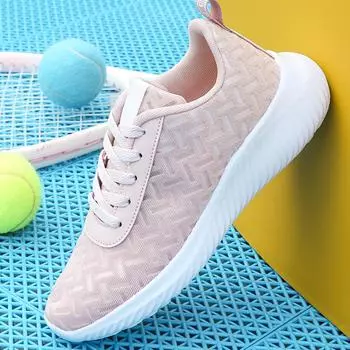 Легкие сетчатые кроссовки женские кроссовки на плоской подошве для бега студенческие кроссовки с мягкой подошвой женские повседневные туфли дышащая сетчатая обувь женские туфли больших размеров 35