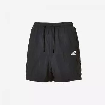 Легкие тканые шорты New Balance Uni NBNVDB2413 19 Черные L