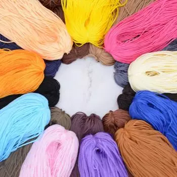 Легкие толстые тапочки-шляпы из ледяного шелка: Сплетенная вручную полая леска для летних изделий своими руками.