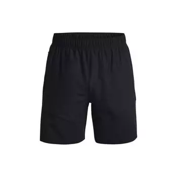 Легкие тренировочные шорты из эластичной ткани Under Armour, мужские брюки, черные 1366167-001 S