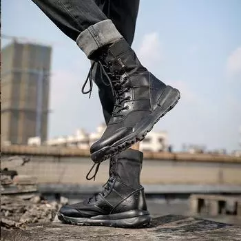 Легкие военные ботинки летние ботинки для альпинизма на открытом воздухе ботинки для пустыни мужские ботинки тактические ботинки для спецназа летние военные ботинки 36