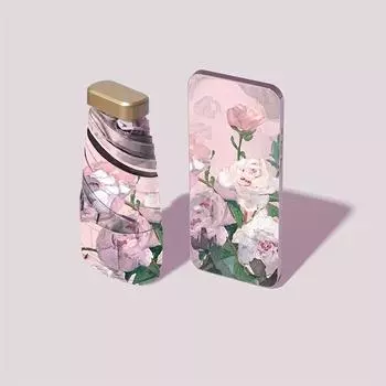 Легкий 6-кратный мини-зонт от солнца, карманный солнцезащитный козырек, портативный солнцезащитный зонт, защита от ультрафиолета