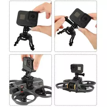 Легкий адаптер для крепления штатива камеры DJI Avata 2 Sport Cameras Fixing Adapter Holder Откройте для себя новые углы