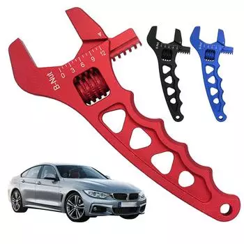 Легкий алюминиевый ключ 3AN-12AN, разводной ключ для шланговых фитингов, гаечный ключ для шланговых фитингов, адаптеров для шланговых фитингов синий