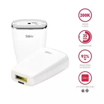 Легкий эпилятор SILK N JEWEL LUXX 200 000 вспышек TU прозрачный
