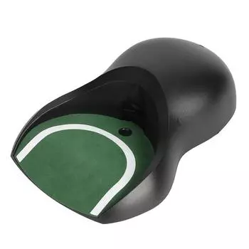 Легкий автоматический тренажер для паттера из АБС-пластика, портативный электрический тренажер для возврата мяча в гольф