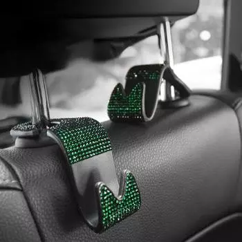 Легкий автомобильный крючок, высокая прочность, прочный S-образный крючок для спинки автомобильного сиденья белый