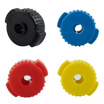 Легкий быстросъемный коврик для тарелок с фиксированной пряжкой, пряжка для тарелок, быстросъемный коврик для тарелок, игроки на тарелок красный