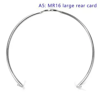 Легкий Чашечный Кронштейн Кольцо для Карты Точечный Светильник Даунлайт Пружинная Лампа Mr16 Mr11 Пружинная Лампа Осветительные Аксессуары Фиксированный Зажим