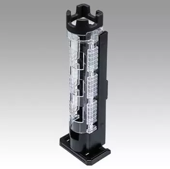 Легкий держатель для удочки Meiho BM-300 (65 х 71 х 333 мм) Чистый черный (6099)