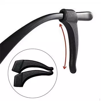 Легкий держатель для висков для ушей для очков, удобный фиксатор Light Blue _3.7cmx1.8cm