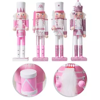 Легкий дизайн рождественского украшения Щелкунчик Кукла Деревянный Щелкунчик C