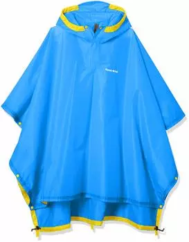 Легкий дождевик для походов и занятий в школе 1128285 для детей Небесно-голубой Япония БЕСПЛАТНО [Montbell] [Junior] (125-155см) (БЕСПЛАТНЫЙ размер) небесно-голубой